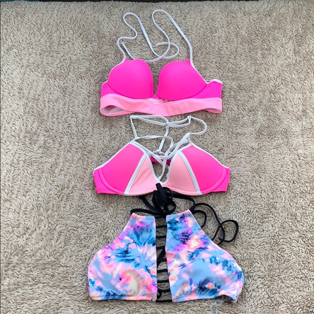 VS PINK Size Small Swim Bundle